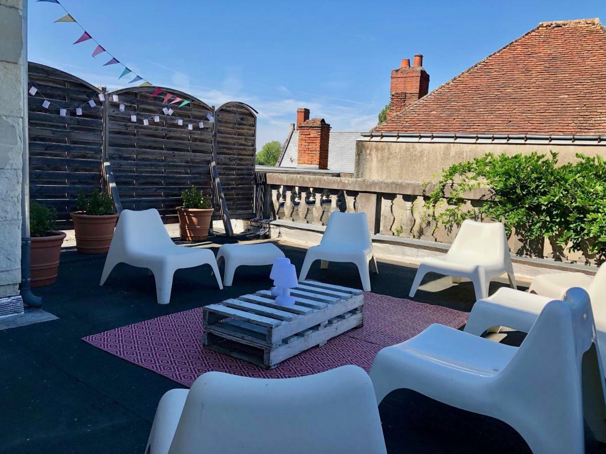 La Terrasse Des Bords Du Cher Saint-Aignan  Eksteriør bilde